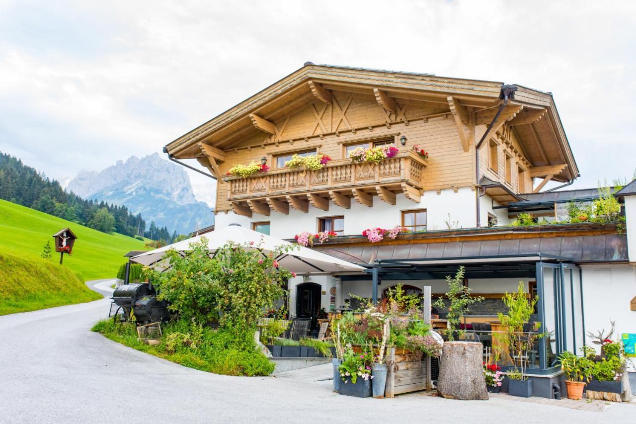 Hotel Und Alpen Apartments Mit Sauna - Buerglhoeh Bischofshofen Dış mekan fotoğraf