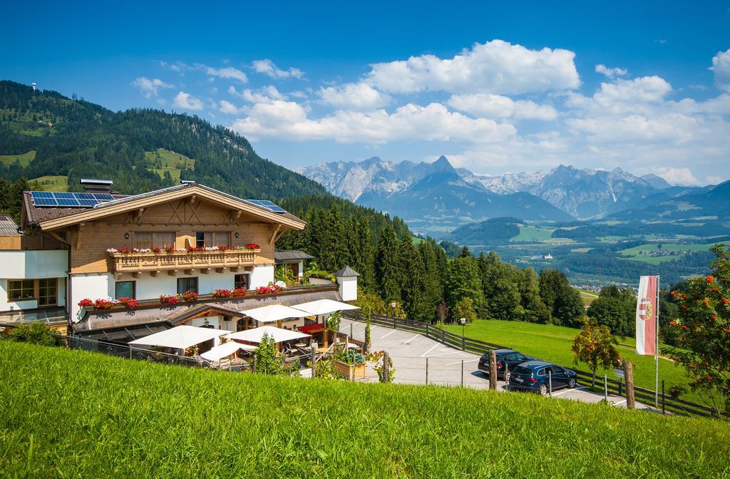 Hotel Und Alpen Apartments Mit Sauna - Buerglhoeh Bischofshofen Dış mekan fotoğraf