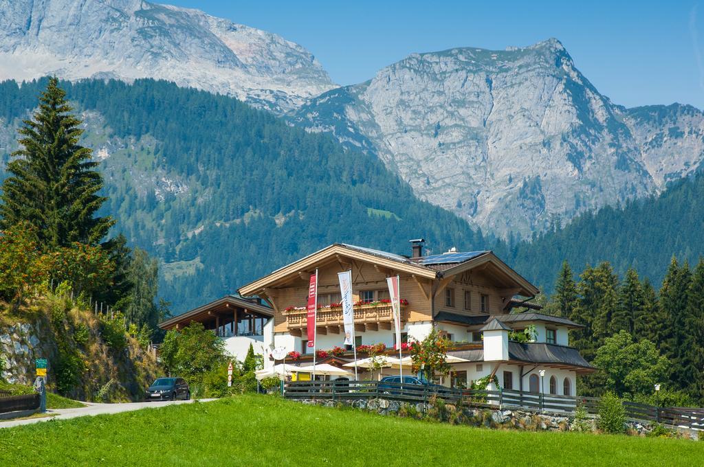 Hotel Und Alpen Apartments Mit Sauna - Buerglhoeh Bischofshofen Dış mekan fotoğraf
