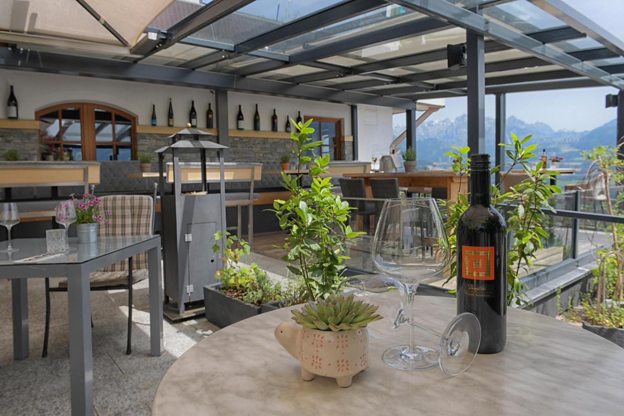 Hotel Und Alpen Apartments Mit Sauna - Buerglhoeh Bischofshofen Dış mekan fotoğraf