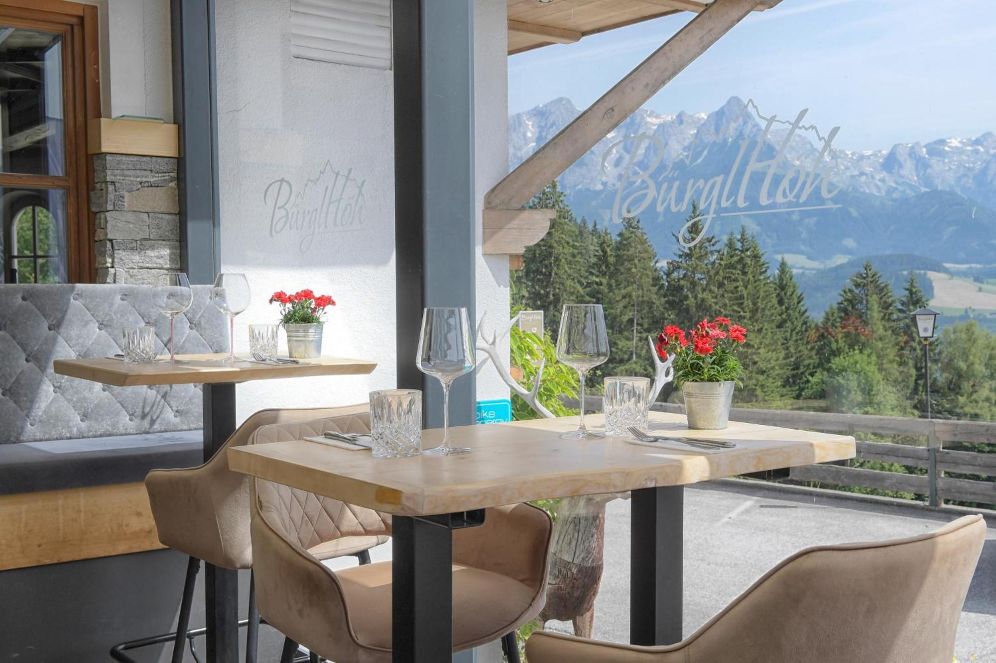 Hotel Und Alpen Apartments Mit Sauna - Buerglhoeh Bischofshofen Dış mekan fotoğraf