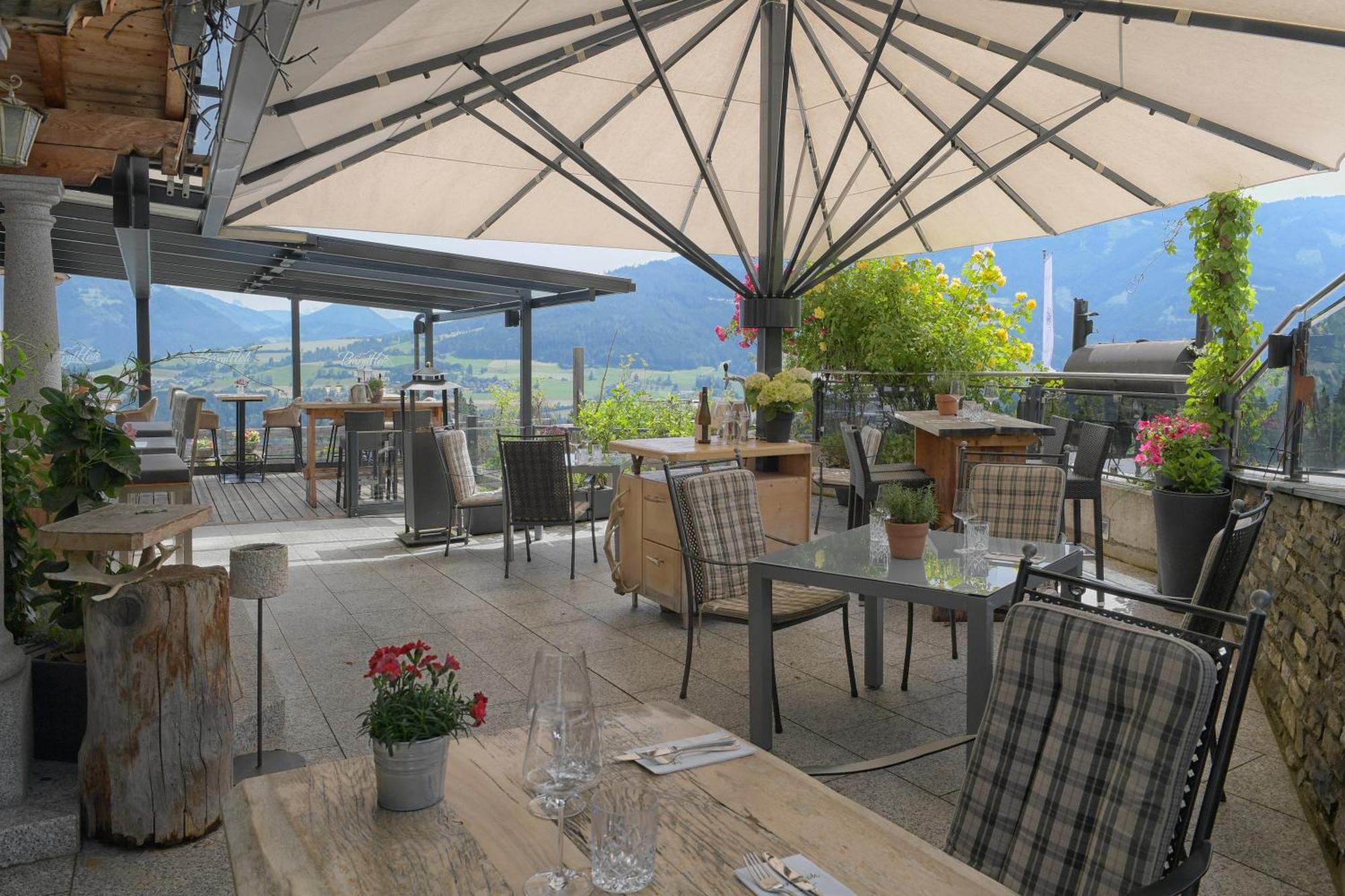 Hotel Und Alpen Apartments Mit Sauna - Buerglhoeh Bischofshofen Dış mekan fotoğraf